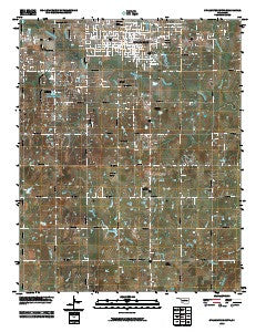 Stillwater South Oklahoma Historical topographic map, 1:24000 scale, 7.5 X 7.5 Minute, Year 2010
