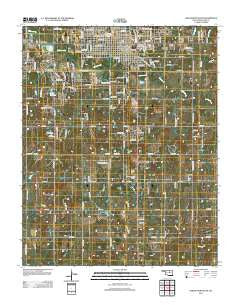Stillwater South Oklahoma Historical topographic map, 1:24000 scale, 7.5 X 7.5 Minute, Year 2013