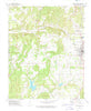 Stilwell West Oklahoma Historical topographic map, 1:24000 scale, 7.5 X 7.5 Minute, Year 1972