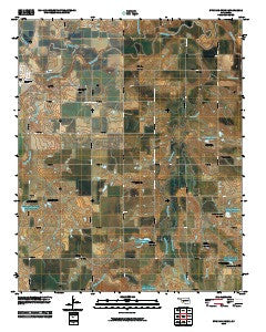 Stinking Creek Oklahoma Historical topographic map, 1:24000 scale, 7.5 X 7.5 Minute, Year 2010