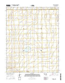 Straight Oklahoma Current topographic map, 1:24000 scale, 7.5 X 7.5 Minute, Year 2016