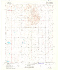 Straight NE Oklahoma Historical topographic map, 1:24000 scale, 7.5 X 7.5 Minute, Year 1967
