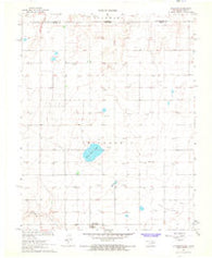 Straight Oklahoma Historical topographic map, 1:24000 scale, 7.5 X 7.5 Minute, Year 1967