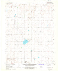 Straight Oklahoma Historical topographic map, 1:24000 scale, 7.5 X 7.5 Minute, Year 1967