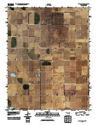 Straight NE Oklahoma Historical topographic map, 1:24000 scale, 7.5 X 7.5 Minute, Year 2010
