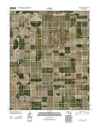 Straight NE Oklahoma Historical topographic map, 1:24000 scale, 7.5 X 7.5 Minute, Year 2012