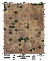 Straight SW Oklahoma Historical topographic map, 1:24000 scale, 7.5 X 7.5 Minute, Year 2010