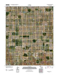 Straight SW Oklahoma Historical topographic map, 1:24000 scale, 7.5 X 7.5 Minute, Year 2012