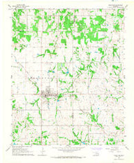 Stratford Oklahoma Historical topographic map, 1:24000 scale, 7.5 X 7.5 Minute, Year 1967