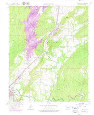 Stringtown Oklahoma Historical topographic map, 1:24000 scale, 7.5 X 7.5 Minute, Year 1956
