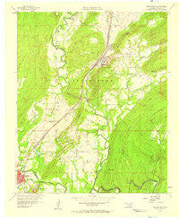 Stringtown Oklahoma Historical topographic map, 1:24000 scale, 7.5 X 7.5 Minute, Year 1956