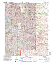 Strong City Oklahoma Historical topographic map, 1:24000 scale, 7.5 X 7.5 Minute, Year 1998