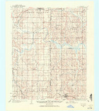 Stroud Oklahoma Historical topographic map, 1:62500 scale, 15 X 15 Minute, Year 1929