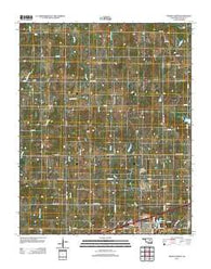 Stroud North Oklahoma Historical topographic map, 1:24000 scale, 7.5 X 7.5 Minute, Year 2012