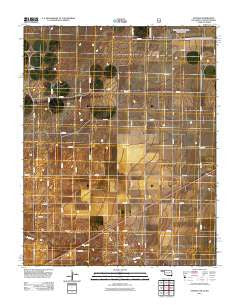 Sturgis Oklahoma Historical topographic map, 1:24000 scale, 7.5 X 7.5 Minute, Year 2011