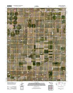 Sturgis Oklahoma Historical topographic map, 1:24000 scale, 7.5 X 7.5 Minute, Year 2012