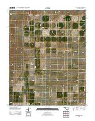 Sturgis NW Oklahoma Historical topographic map, 1:24000 scale, 7.5 X 7.5 Minute, Year 2012