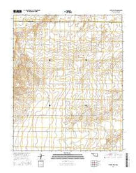 Sturgis NW Oklahoma Current topographic map, 1:24000 scale, 7.5 X 7.5 Minute, Year 2016