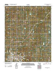 Sulphur North Oklahoma Historical topographic map, 1:24000 scale, 7.5 X 7.5 Minute, Year 2012