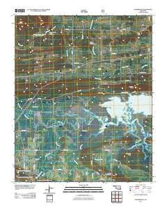Summerfield Oklahoma Historical topographic map, 1:24000 scale, 7.5 X 7.5 Minute, Year 2011