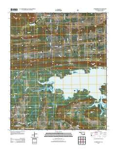 Summerfield Oklahoma Historical topographic map, 1:24000 scale, 7.5 X 7.5 Minute, Year 2013
