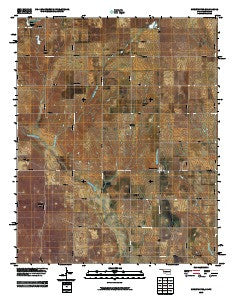 Sweetwater Oklahoma Historical topographic map, 1:24000 scale, 7.5 X 7.5 Minute, Year 2010