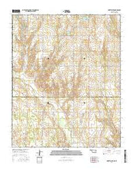 Sweetwater Oklahoma Current topographic map, 1:24000 scale, 7.5 X 7.5 Minute, Year 2016