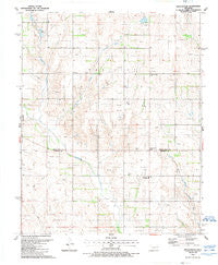 Sweetwater Oklahoma Historical topographic map, 1:24000 scale, 7.5 X 7.5 Minute, Year 1989