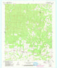 Swink Oklahoma Historical topographic map, 1:24000 scale, 7.5 X 7.5 Minute, Year 1962