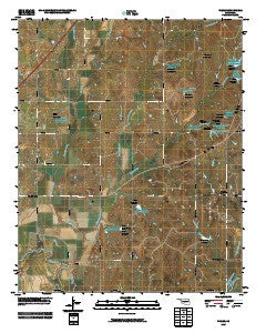 Tabler Oklahoma Historical topographic map, 1:24000 scale, 7.5 X 7.5 Minute, Year 2009