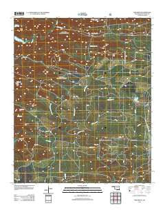 Tablerville Oklahoma Historical topographic map, 1:24000 scale, 7.5 X 7.5 Minute, Year 2013