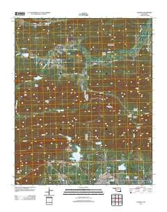 Talihina Oklahoma Historical topographic map, 1:24000 scale, 7.5 X 7.5 Minute, Year 2013