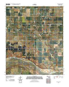 Taylor Oklahoma Historical topographic map, 1:24000 scale, 7.5 X 7.5 Minute, Year 2010