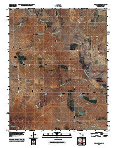 Tegarden NE Oklahoma Historical topographic map, 1:24000 scale, 7.5 X 7.5 Minute, Year 2010
