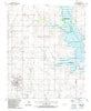 Temple Oklahoma Historical topographic map, 1:24000 scale, 7.5 X 7.5 Minute, Year 1987