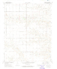 Texhoma NE Oklahoma Historical topographic map, 1:24000 scale, 7.5 X 7.5 Minute, Year 1973