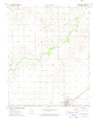 Texhoma North Oklahoma Historical topographic map, 1:24000 scale, 7.5 X 7.5 Minute, Year 1973