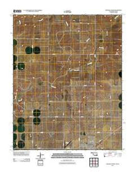 Texhoma North Oklahoma Historical topographic map, 1:24000 scale, 7.5 X 7.5 Minute, Year 2011