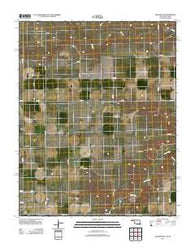 Texhoma SW Oklahoma Historical topographic map, 1:24000 scale, 7.5 X 7.5 Minute, Year 2012