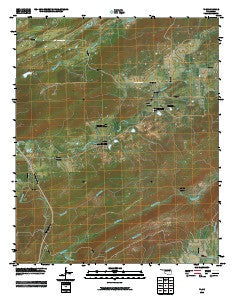 Ti Oklahoma Historical topographic map, 1:24000 scale, 7.5 X 7.5 Minute, Year 2010