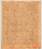 Tishomingo Oklahoma Historical topographic map, 1:125000 scale, 30 X 30 Minute, Year 1901