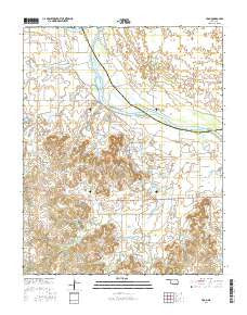 Togo Oklahoma Current topographic map, 1:24000 scale, 7.5 X 7.5 Minute, Year 2016