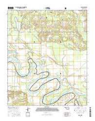Tom Oklahoma Current topographic map, 1:24000 scale, 7.5 X 7.5 Minute, Year 2016
