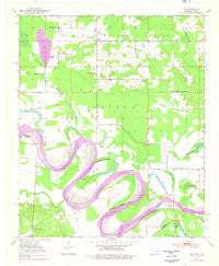 Tom Oklahoma Historical topographic map, 1:24000 scale, 7.5 X 7.5 Minute, Year 1950