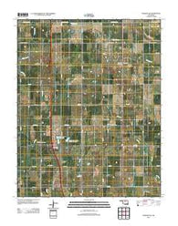 Tonkawa SE Oklahoma Historical topographic map, 1:24000 scale, 7.5 X 7.5 Minute, Year 2012
