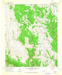 Troy Oklahoma Historical topographic map, 1:24000 scale, 7.5 X 7.5 Minute, Year 1963