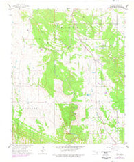 Troy Oklahoma Historical topographic map, 1:24000 scale, 7.5 X 7.5 Minute, Year 1963