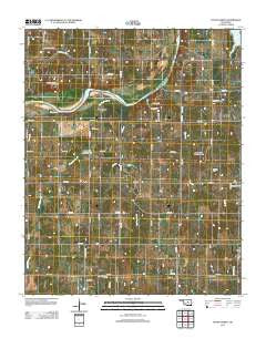 Tryon North Oklahoma Historical topographic map, 1:24000 scale, 7.5 X 7.5 Minute, Year 2012