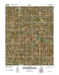 Tryon South Oklahoma Historical topographic map, 1:24000 scale, 7.5 X 7.5 Minute, Year 2012