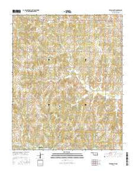 Tryon South Oklahoma Current topographic map, 1:24000 scale, 7.5 X 7.5 Minute, Year 2016
